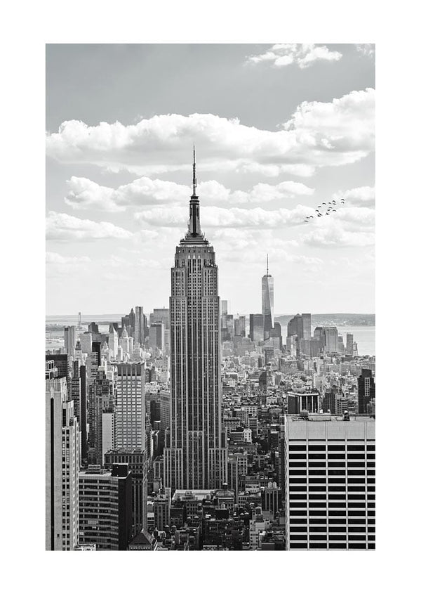 Empire state poster