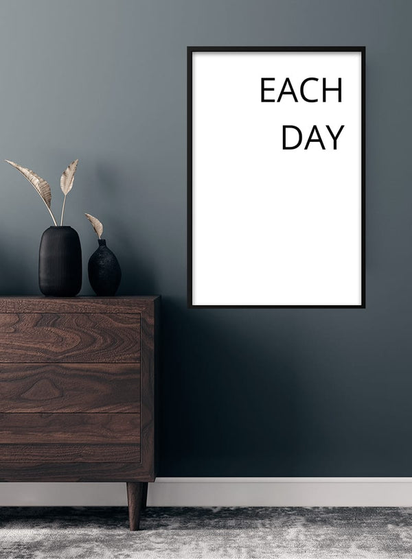 I love you each day poster