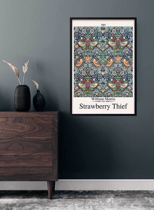 Strawberry Thief - William Morris kunstposter