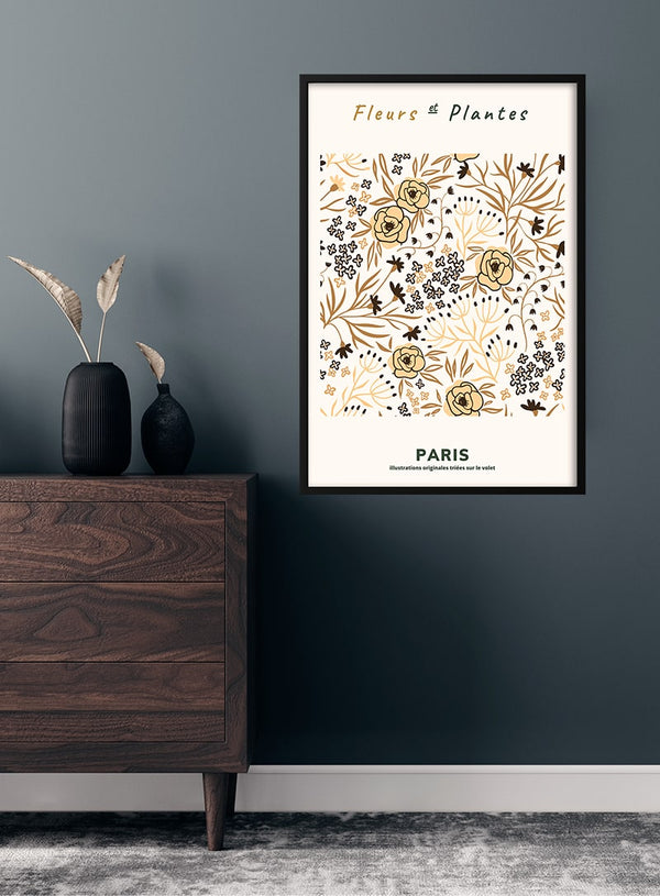 Fleurs et Plantes Paris #3 KUNSTPLAKAT