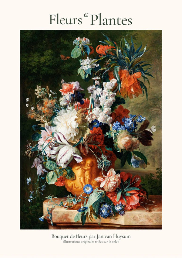 Blumenstrauß von Jan van Huysum Poster