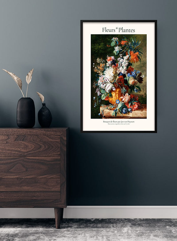 Blumenstrauß von Jan van Huysum Poster