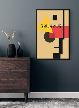 Bauhaus Retro-Plakat