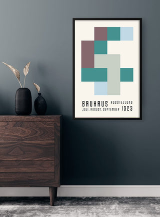Plakat der Bauhaus-Ausstellung 1923