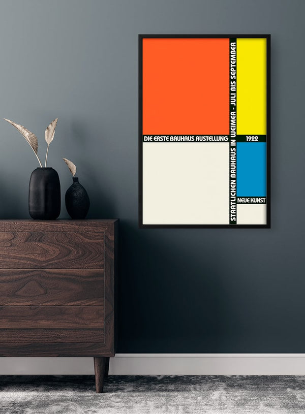 Bauhaus Ausstellung 1922 poster