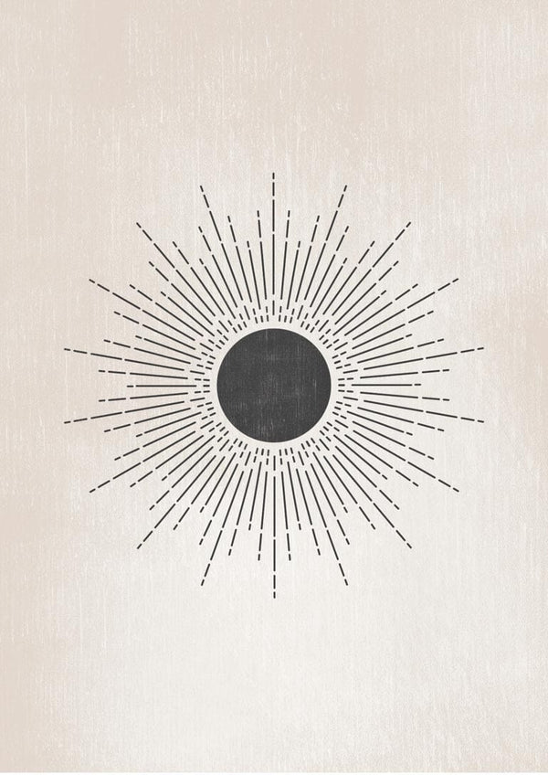 Schwarze Sonne Poster