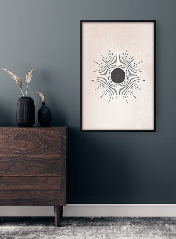Schwarze Sonne Poster