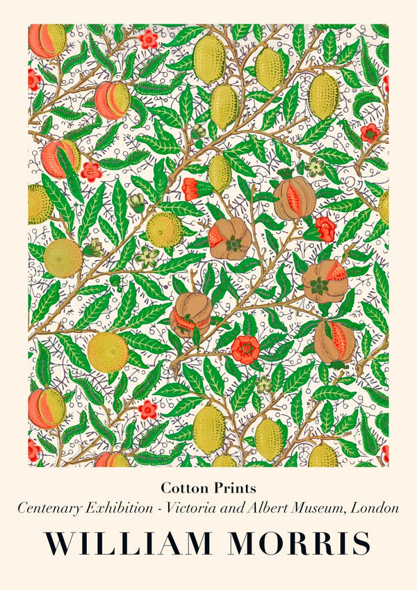 William Morris - Lemons Poster
