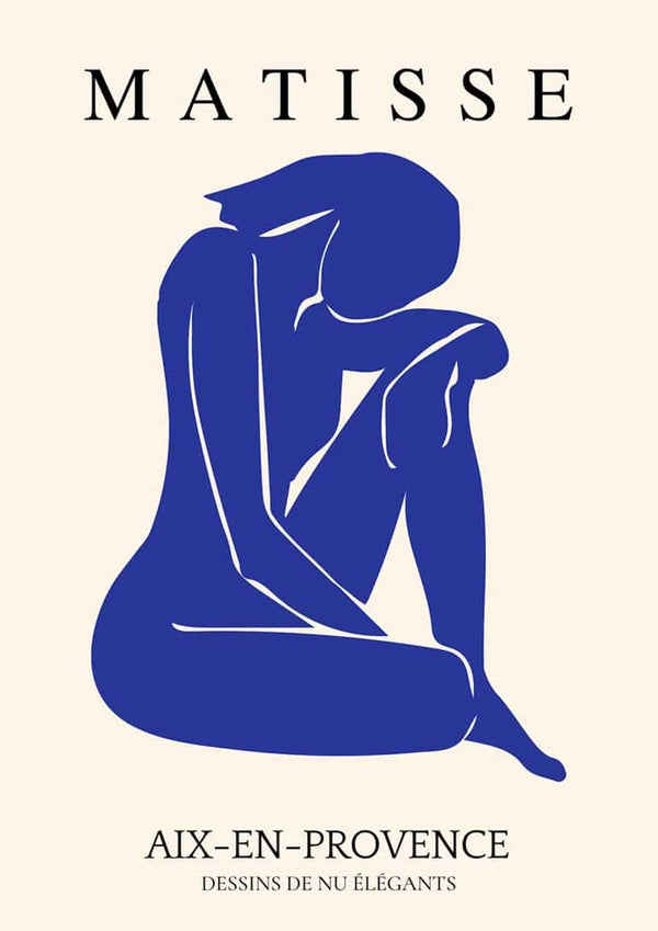 Matisse inspired cutout poster