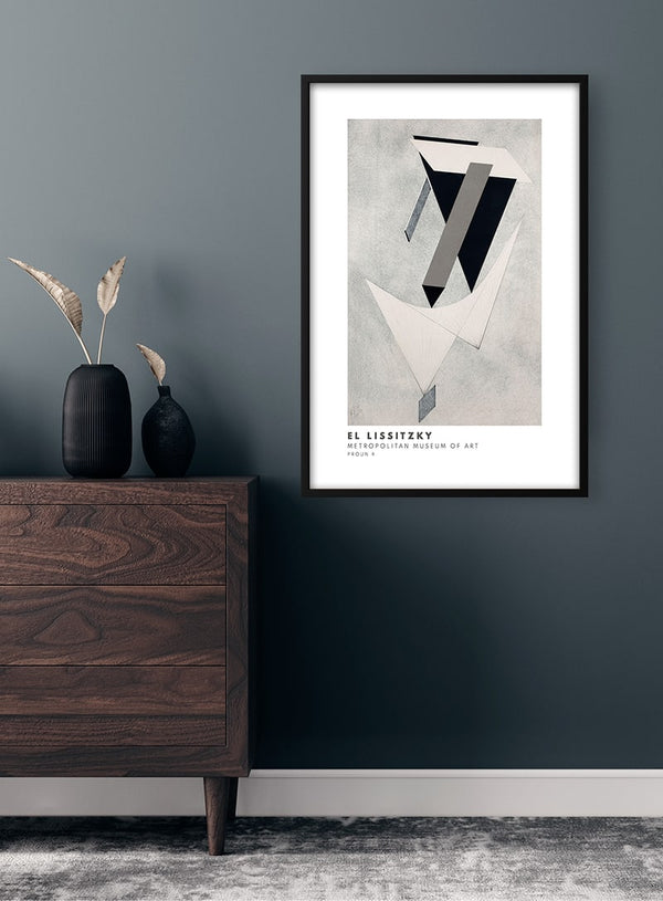 El Lissitzky - Proun Poster