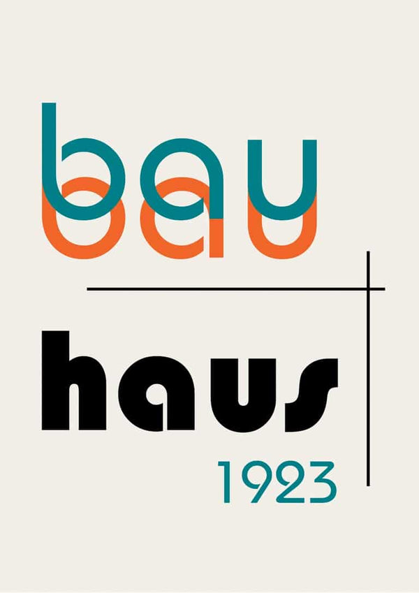 Bauhaus 1923 Poster