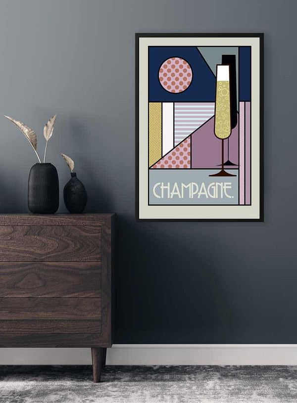 Champagne Poster