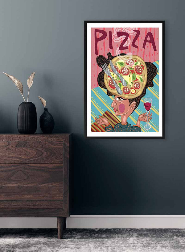 På Hovedet Pizza - Nina Broen