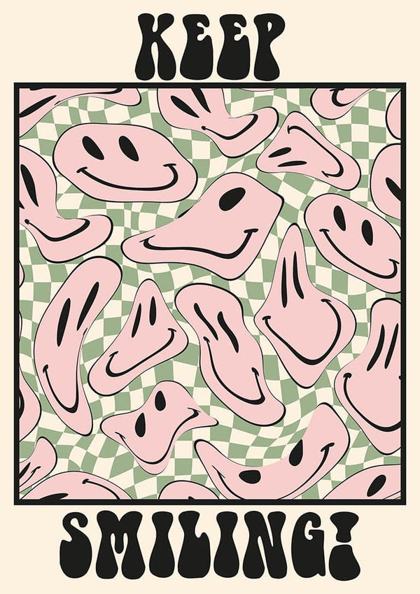 Lächeln Sie weiter!