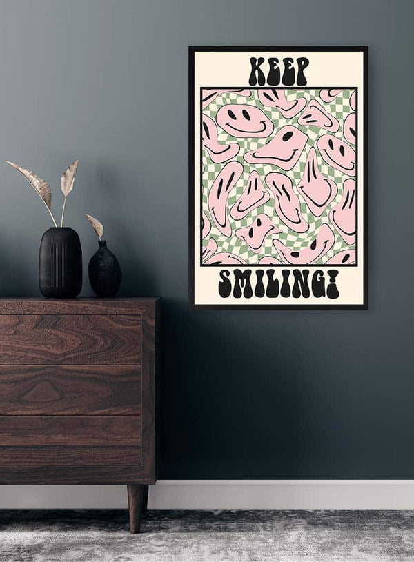 Lächeln Sie weiter!