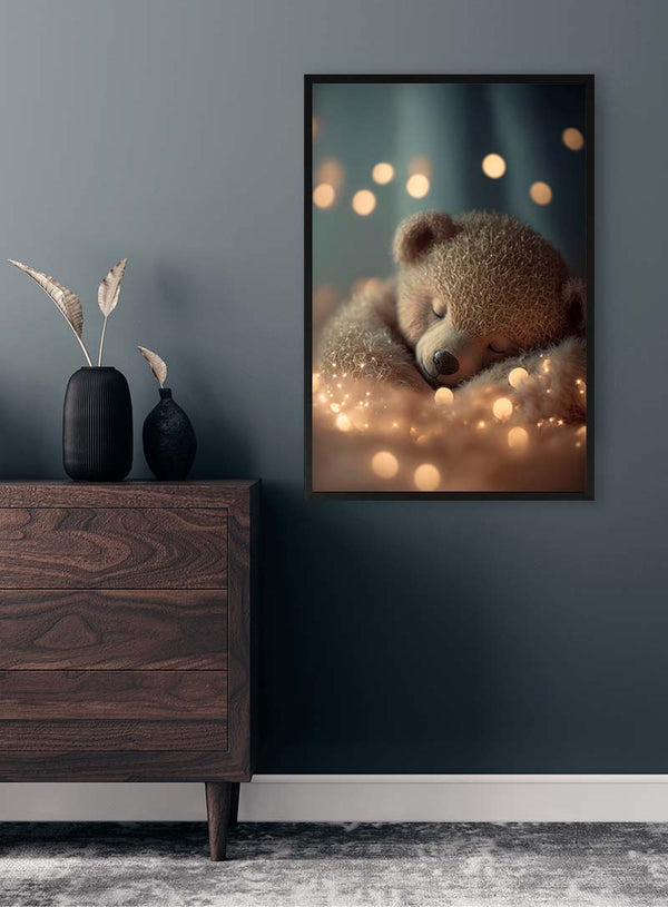 Mein schlafender Teddy -Baumkind