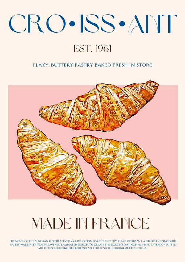 Croissant Print