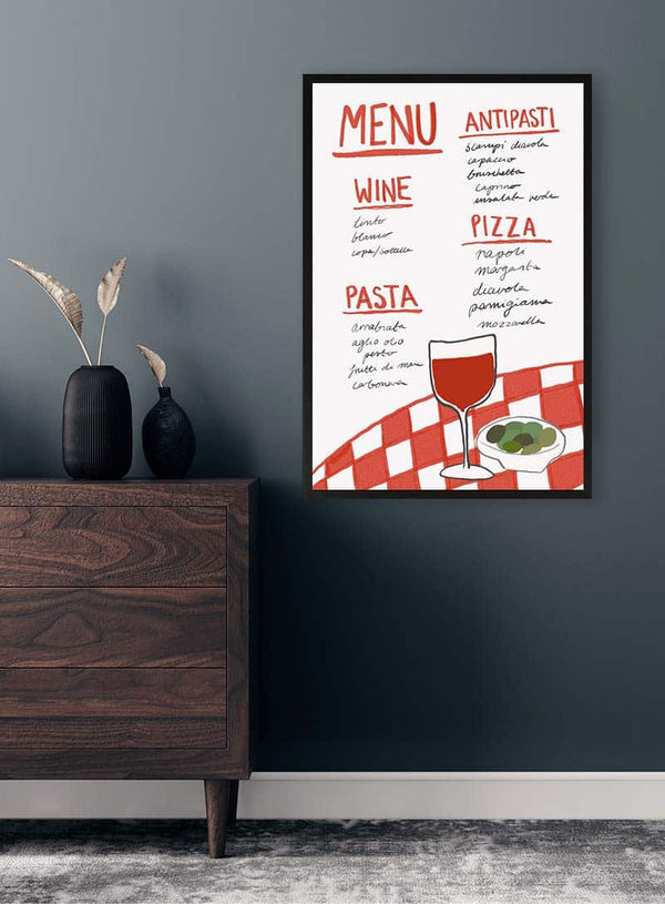 Italian Menu