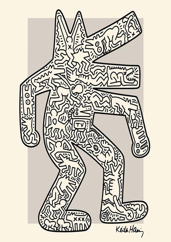 Krokodil - Keith Haring
