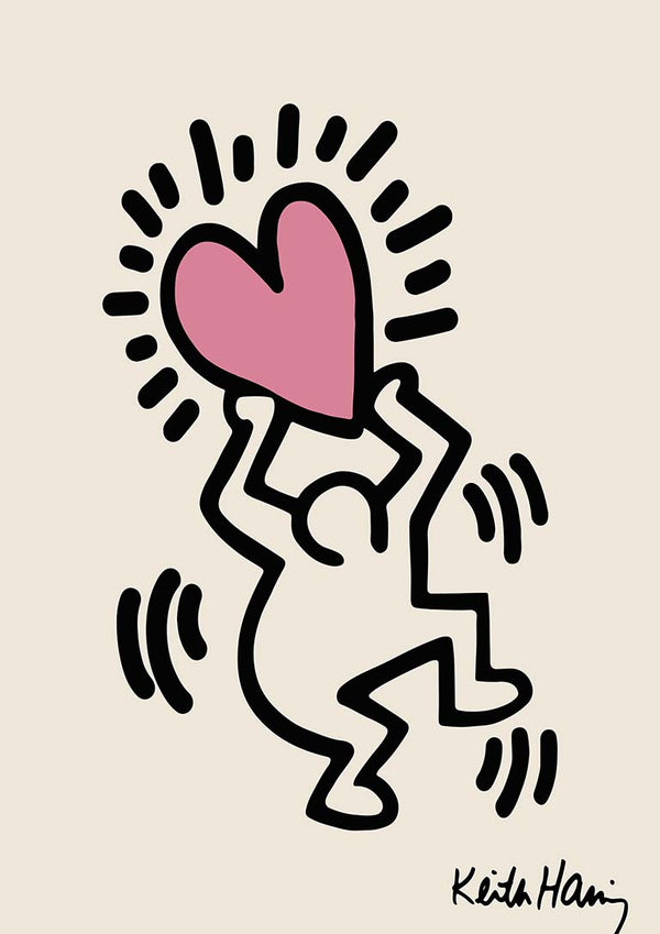 Hearthead - Keith Haring