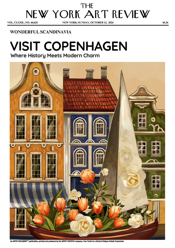 Copenhagen - Art Review Poster