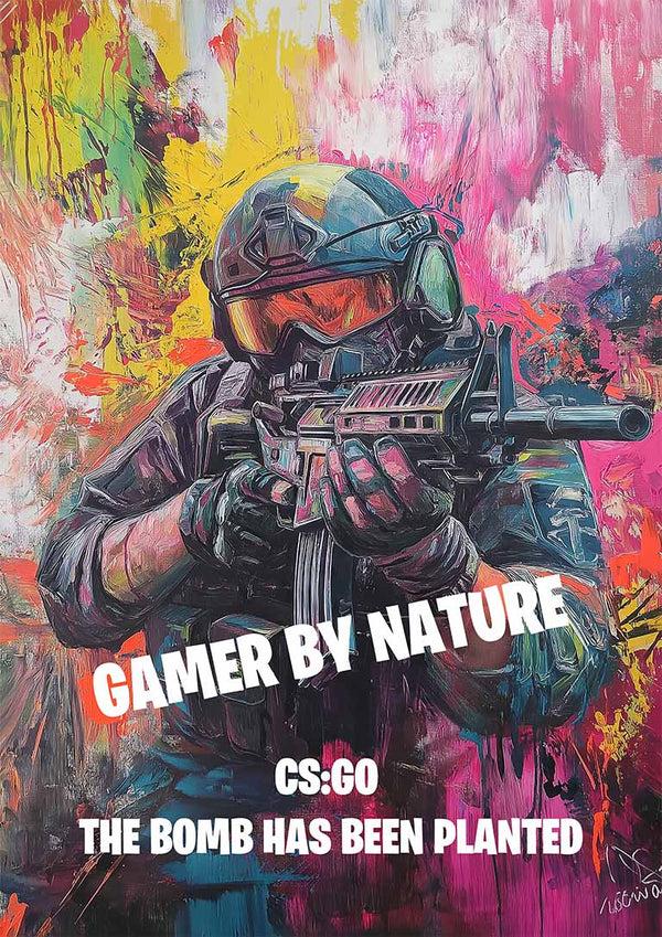 CS:GO Gamer Poster