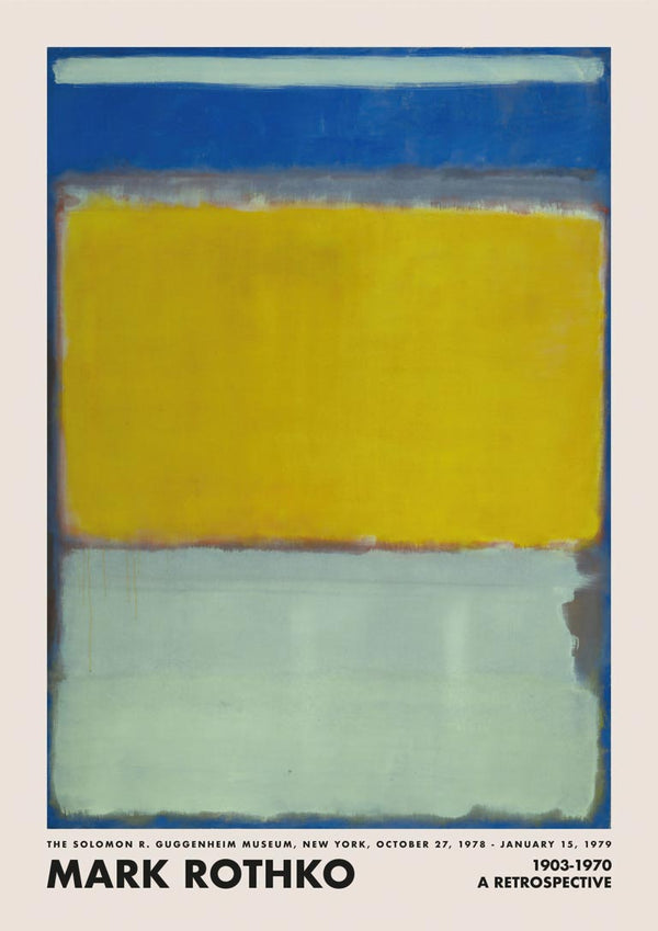 Rothko Blue Yellow Green