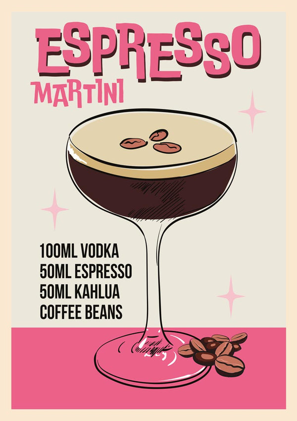 Espresso Martini - Wallchart