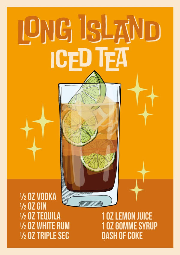 Long Island Iced Tea - Wallchart