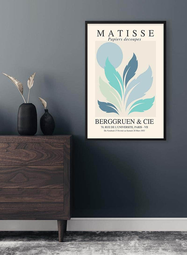 Matisse Inspired Blue Sun