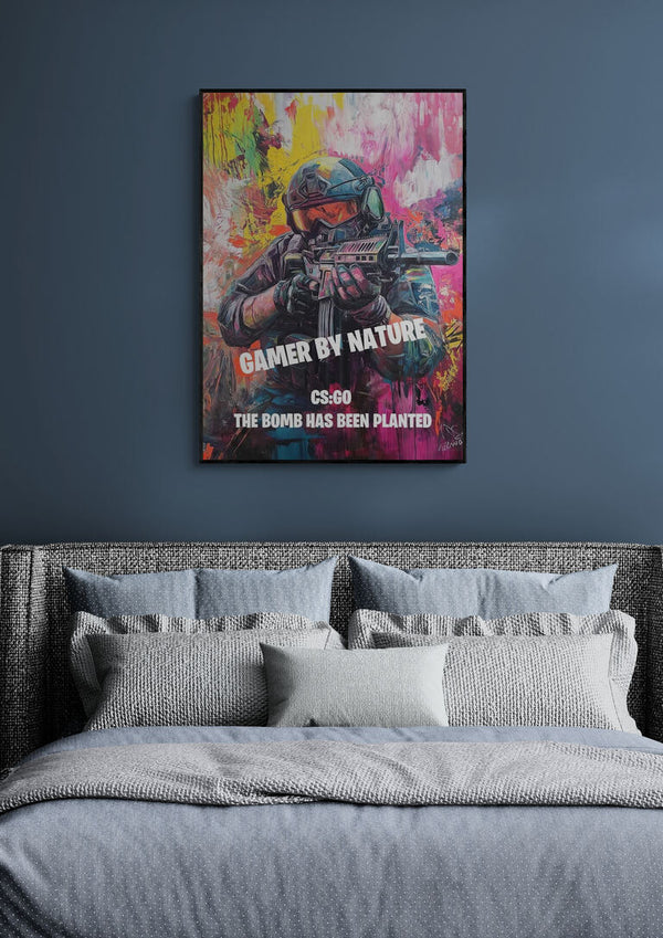 CS:GO Gamer Poster
