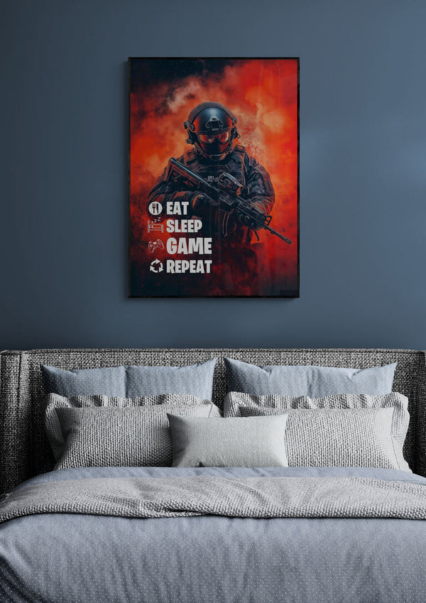 Game Repeat Poster