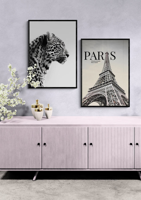 Paris Eiffel Tower Artsy Edition