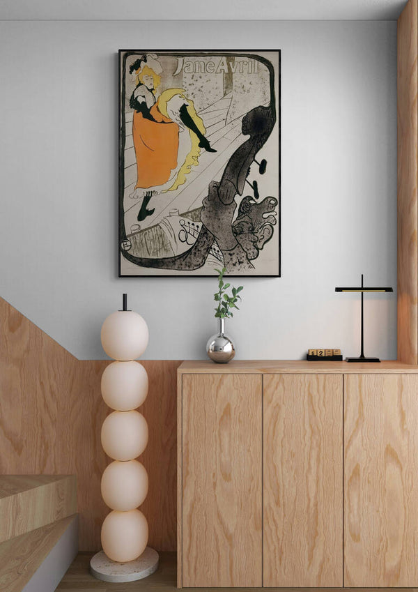 Jane Avril - Henri de Toulouse-Lautrec