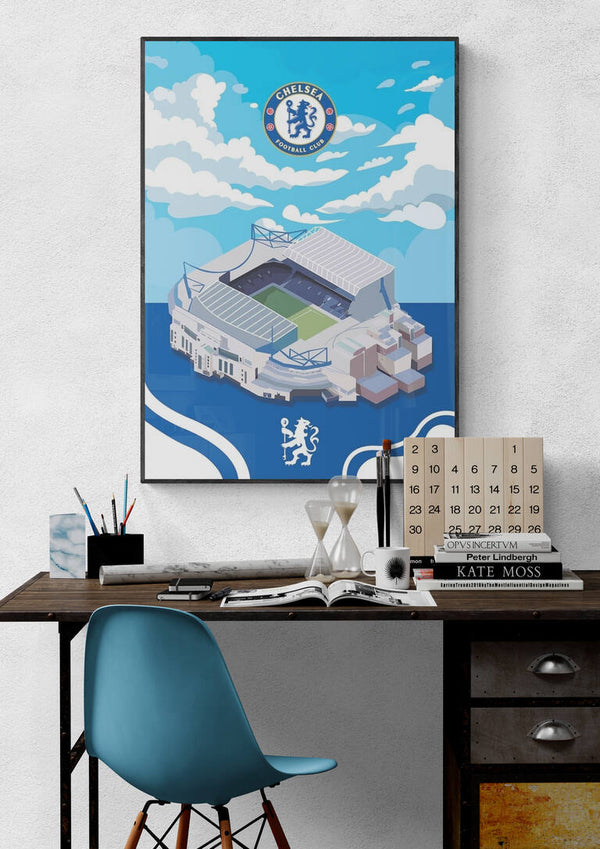 Stamford Bridge Chelsea Fußballposter