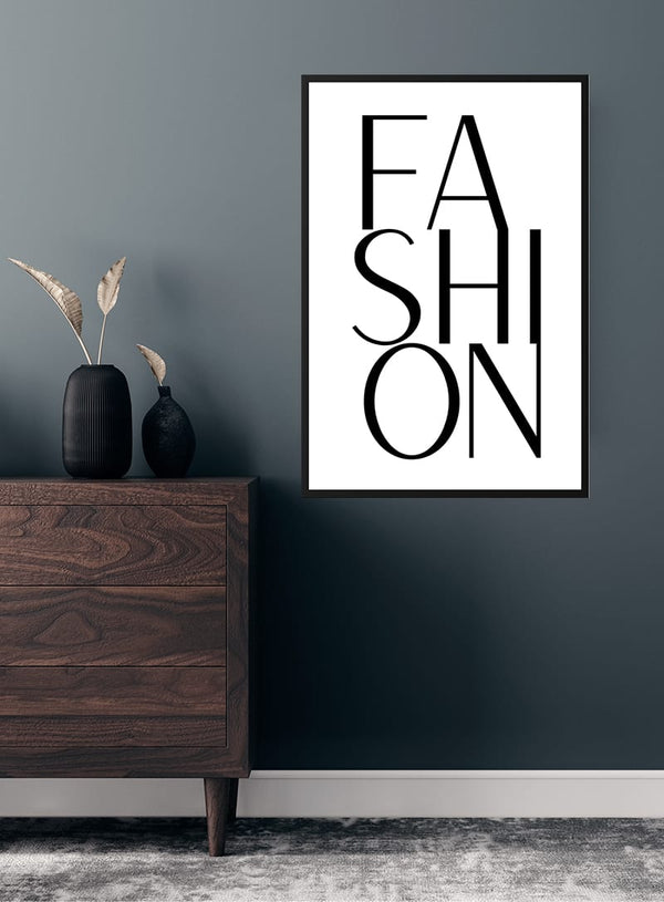 Fashion in large poster