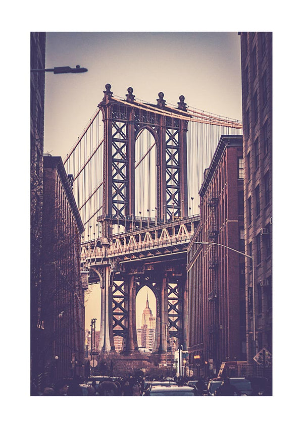 Brooklyn bridge poster
