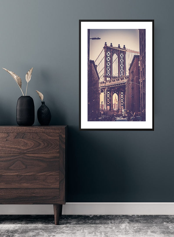 Brooklyn bridge poster
