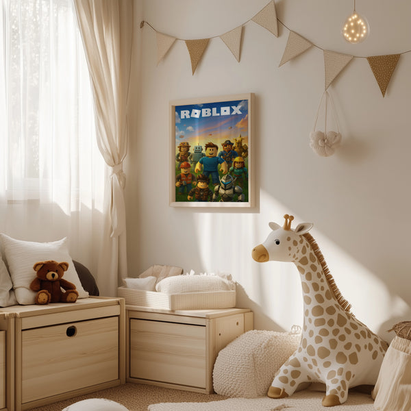 Roblox Childrens Poster
