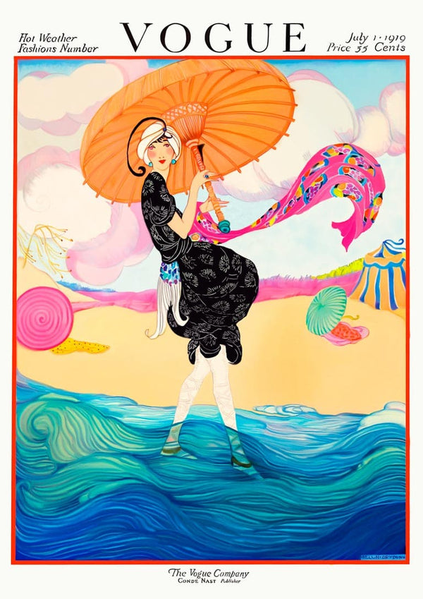 Vintage Magazine Cover poster