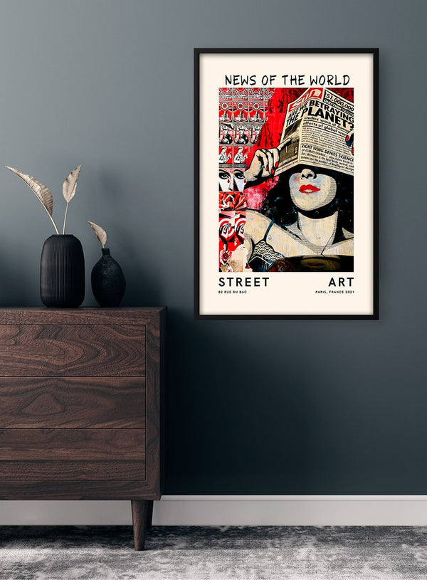 Street Art - News of the World no.2