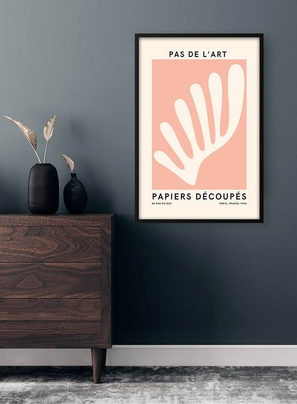 matisse Inspired Pas De L'art Poster