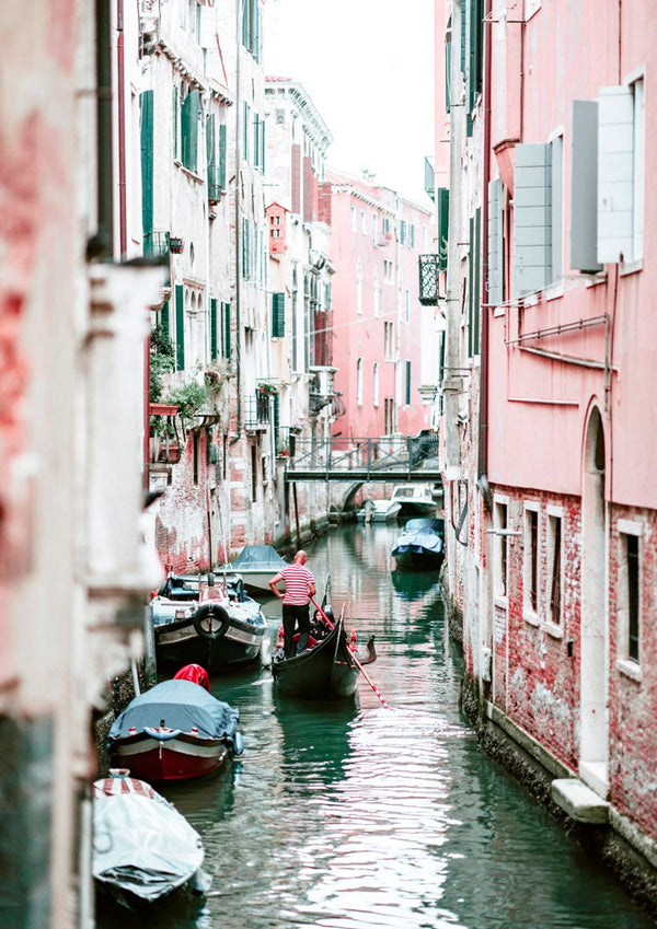Boat in Venice Poster