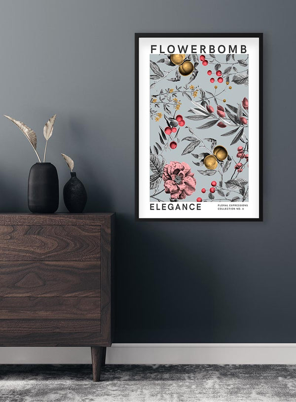 Flowerbomb - Elegance Poster