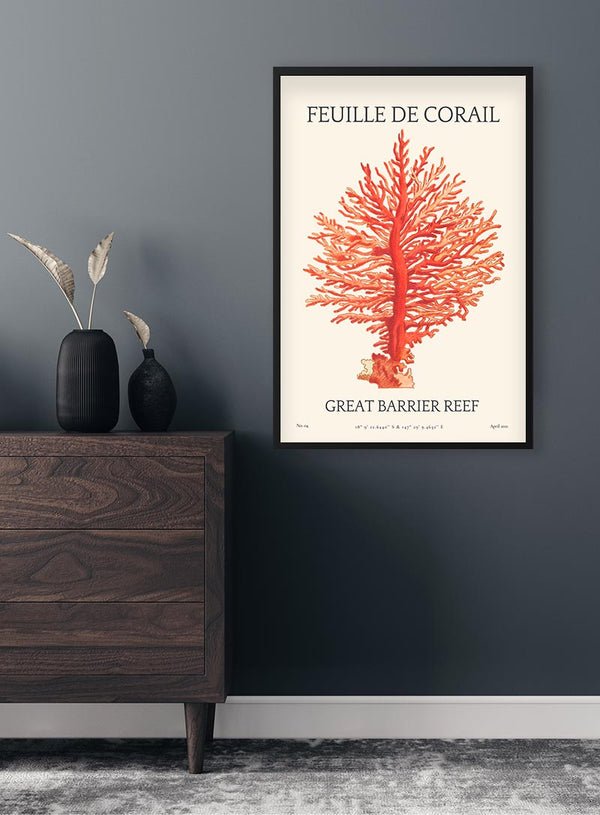Feuille De Corail No. 04 Poster