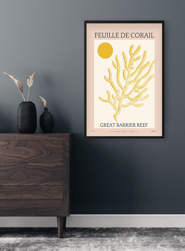 Feuille De Corail No. 06 Poster
