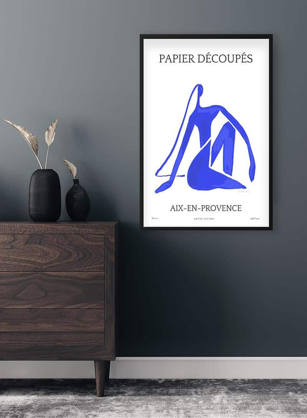 Blue By Casette Bleue Poster til Stuen