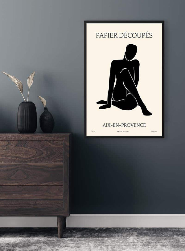 Papier Decoupe No. 03 Poster til Stuen