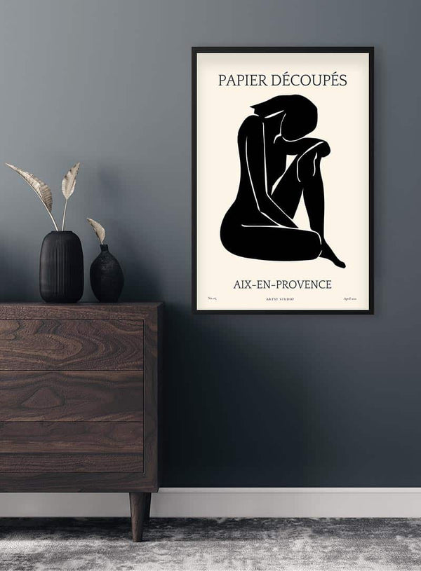 Papier Decoupe No. 05 Poster til Stuen