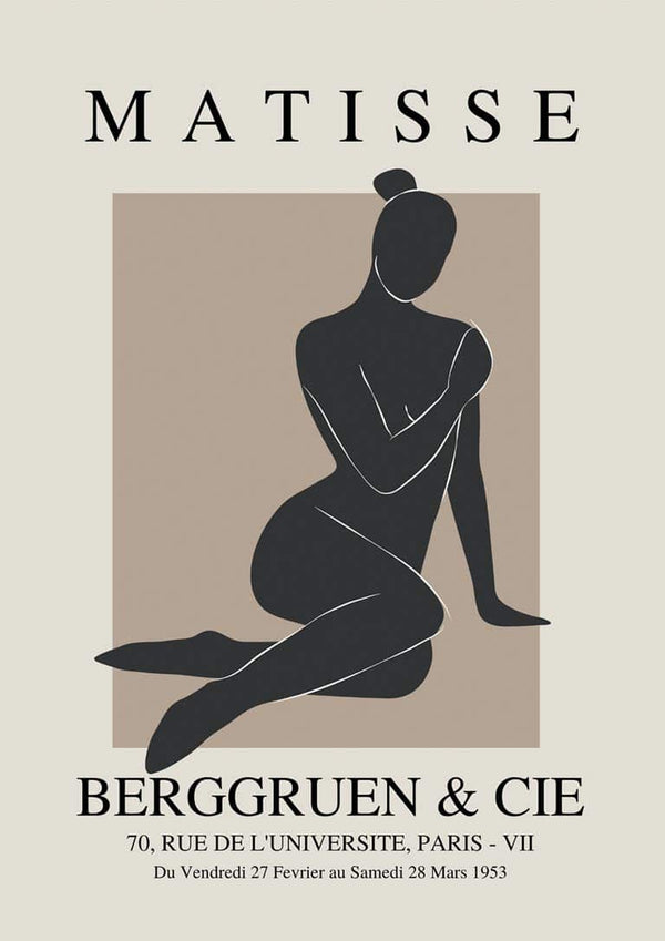Inspired Black Woman poster